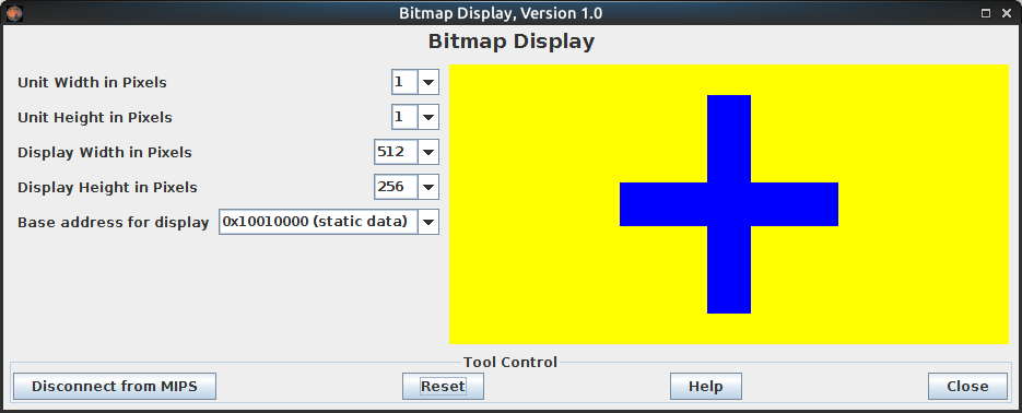 Displaying simple graphics in a Bitmap display using MIPS assembly assignment help